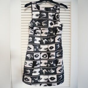 Urban Outfitters Film Strip Cocktail Dress